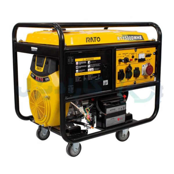 موتور برق 10 کیلووات بنزینی راتو مدل R11500DWHB