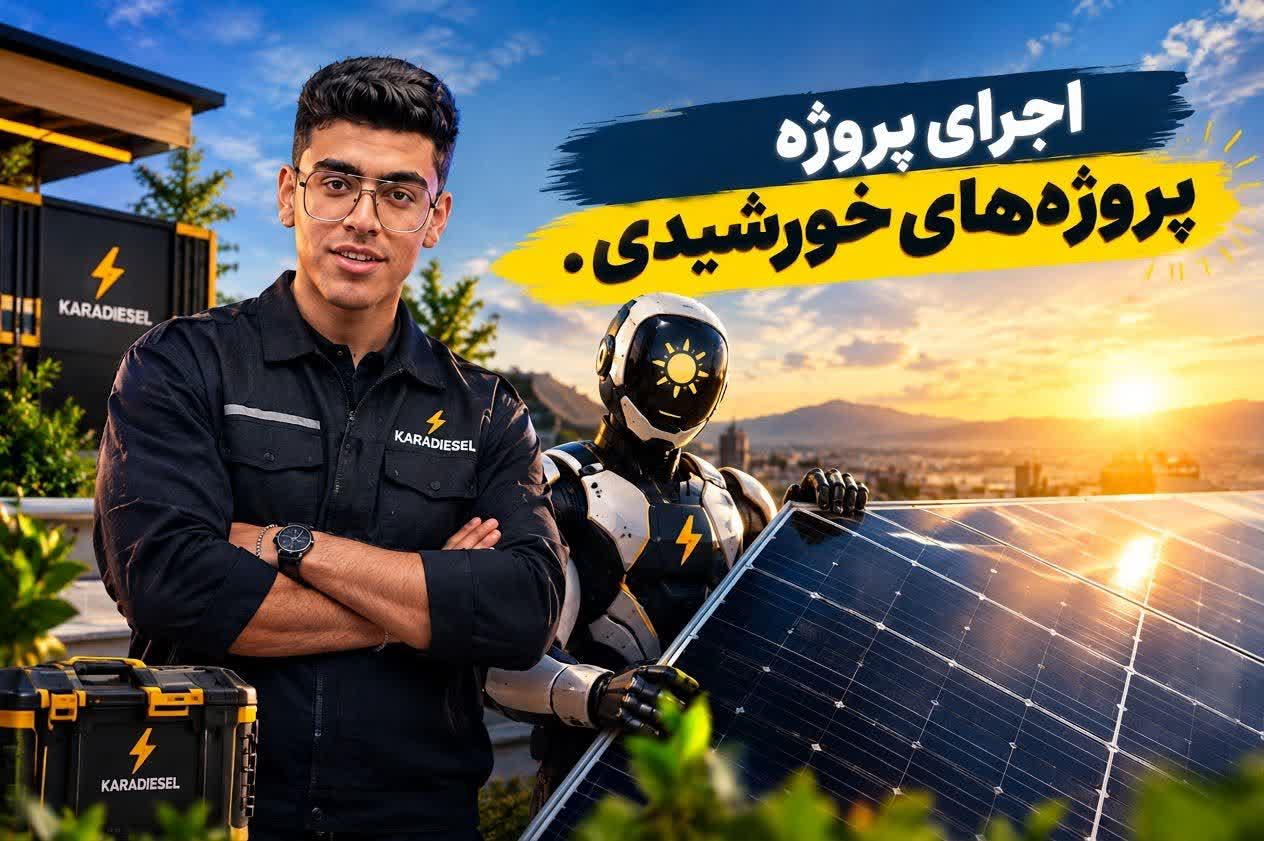 فروش انواع پنل های خورشیدی در کارا دیزل